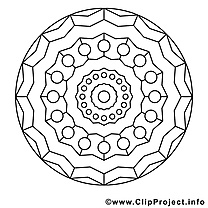 Dessins gratuits mandalas à colorier