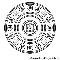 Mandalas images gratuites à colorier
