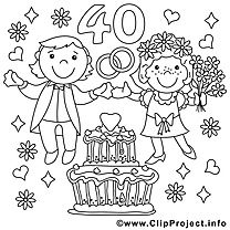 Mariage Coloriages Clipart Images Télécharger Gratuit