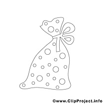 Sac illustration – Noël à imprimer