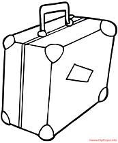 Valise coloriage