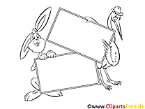 Affichage clip art gratuit – Cartoons à imprimer