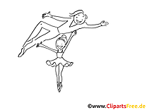 Ballet images – Cartoons gratuit à imprimer