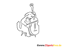 Chien dessin à télécharger – Cartoons à colorier