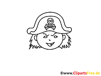 Pirate cliparts gratuis – Gens à imprimer