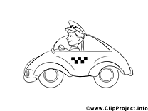 Chauffeur dessins gratuits – Métiers à colorier