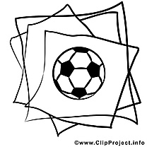 Football images gratuites – Sport à colorier