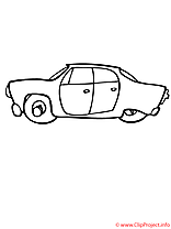 Le vehicule moderne coloriage