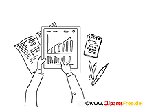 Diagramme image à télécharger – Travail à colorier