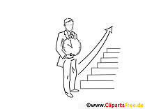 Escalier illustration – Coloriage travail cliparts