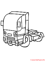 Camion coloriage