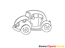 Petite cylindrée clipart gratuit à colorier