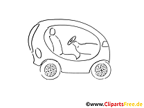 Petite voiture dessin gratuit à colorier