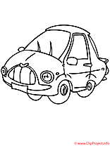 Voiture coloriage