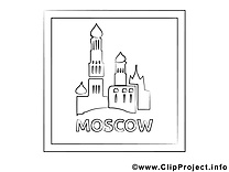 Moscou illustration – Voyage à imprimer