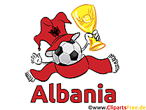 Illustrations Football Albanie Joueurs télécharger