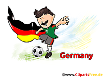 Allemand Footballeur Image Clipart gratuitement télécharger