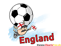 Illustration Soccer Angleterre gratuitement télécharger