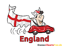 Voiture Gratuit Soccer Clip arts Angleterre télécharger