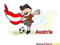 Autriche Illustration Soccer gratuitement télécharger