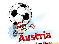 Clipart Football Terrain pour télécharger Autriche