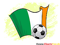 Irelande Drapeau Image Football télécharger gratuitement