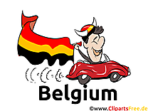 Voiture Illustrations Football Belgique télécharger