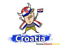 Gratuit Croatie Cliparts Joueurs Soccer télécharger