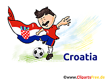 Joueurs Croatie Cliparts Soccer pour télécharger