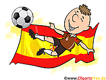 Drapeau Espagne Illustrations Football télécharger