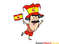 Illustration Espagne Soccer gratuitement télécharger