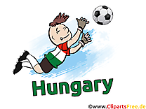 Illustration Soccer Hongrie gratuitement télécharger