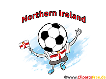 Cliparts Soccer Images Irlande du Nord pour télécharger