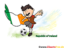 Illustrations Irlande Football Joueurs télécharger