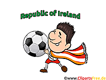 Soccer Irlande Images et Illustrations