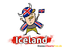 Illustrations Football Islande Joueurs télécharger