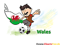 Clipart Football Terrain Pays de galles pour télécharger