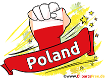 Clip art Images Football Pologne pour télécharger