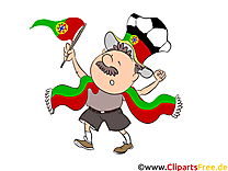 Joueurs Cliparts Portugal Soccer pour télécharger