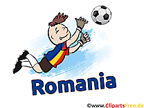 Roumanie Joueurs Cliparts Soccer pour télécharger