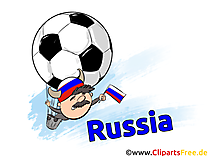 Illustration Russie Soccer gratuitement télécharger