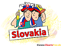 Fans Gratuit Soccer Clip arts pour télécharger Slovaquie