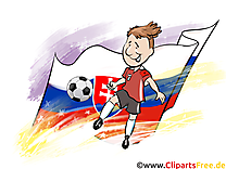 Slovaquie Joueurs Cliparts Soccer pour télécharger