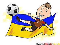 Drapeau Illustration Soccer Ukraine télécharger