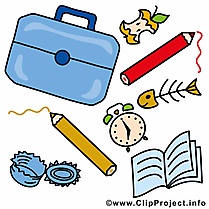 Fourniture scolaire clip art gratuit – Début école images