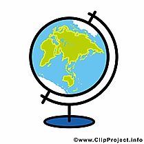 Globe images gratuites – Début école clipart