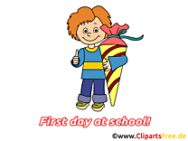 Premier jour clipart gratuit – Début école images