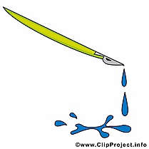 Stylo-plume image – Début école clipart