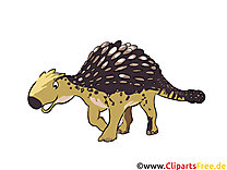 Ankylosaure illustration – Dinosaure images