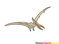 Pterodactyl clip art gratuit – Dinosaure images